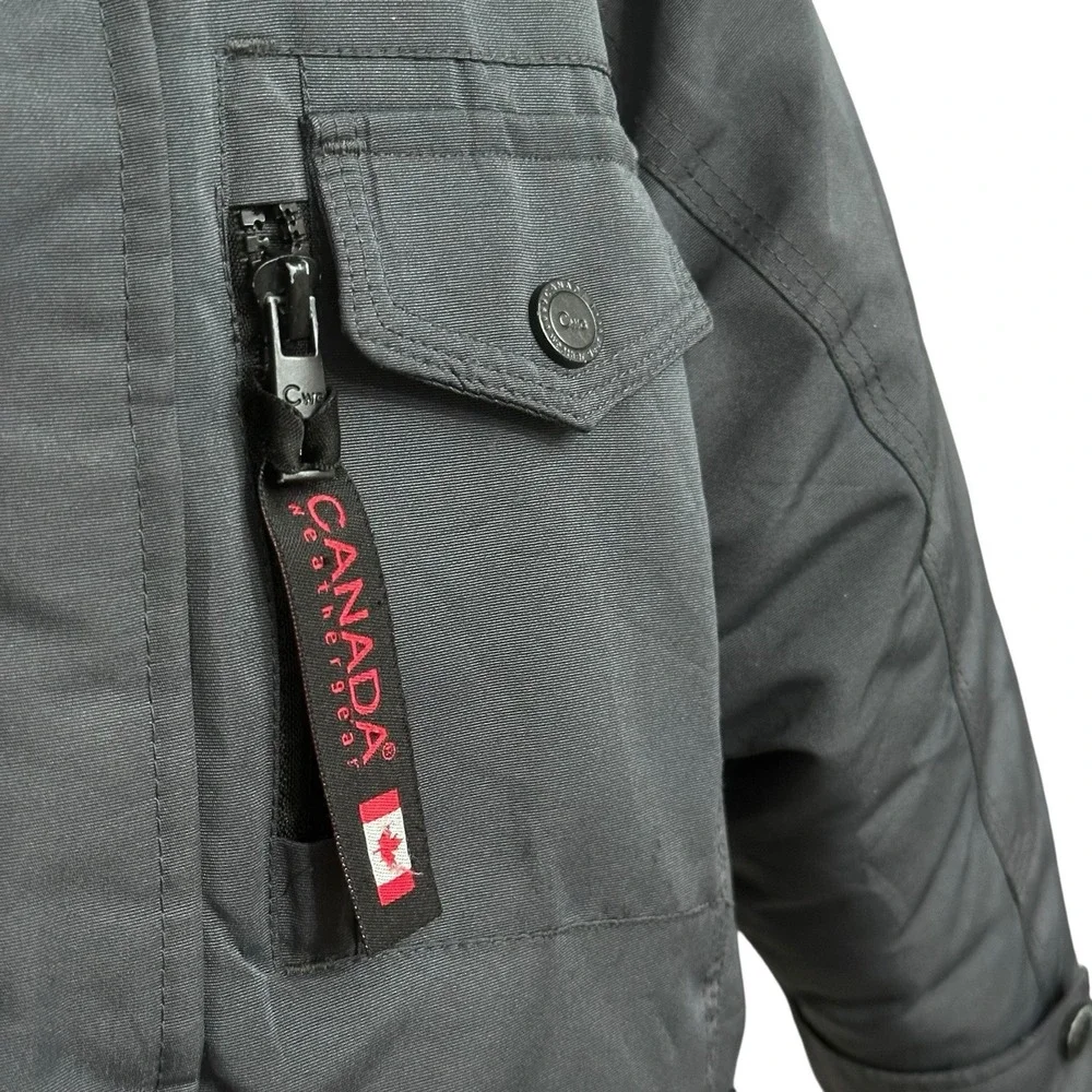Canada Weather Gear Youth XS 5/6 Snow‎ Jacket Zip-out No Hood Snowboarding